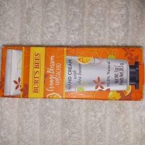 Burt's Bees Orange Blossom & Pistachio Hand Cream